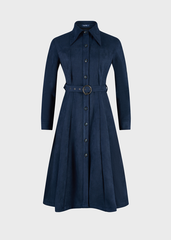 Đầm Da Lộn Nữ - Dáng Suông Trẻ Trung