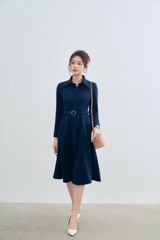 Đầm Da Lộn Nữ - Dáng Suông Trẻ Trung