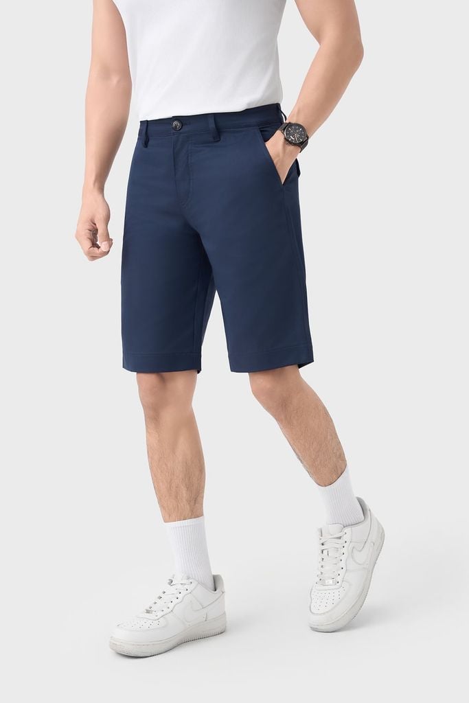 Quần Ngố Kaki Nam Form Đứng - Phong Cách Trẻ Trung, Năng Động