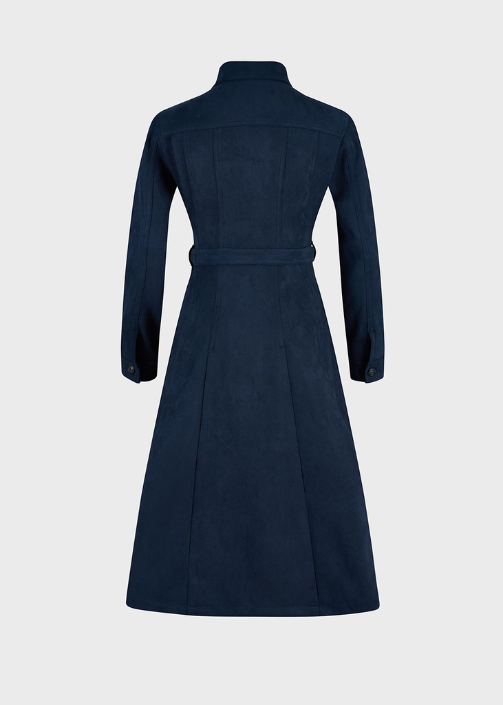 Đầm Da Lộn Nữ - Dáng Suông Trẻ Trung