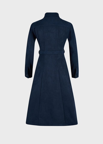 Đầm Da Lộn Nữ - Dáng Suông Trẻ Trung