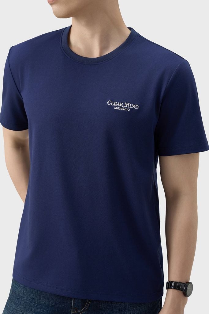 Áo Thun Nam Cộc Tay Cổ Tròn - Form Suông Vừa Thoáng Mát