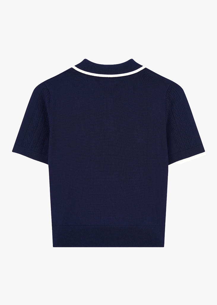 Áo Polo Nữ Chất Len Mềm Mịn