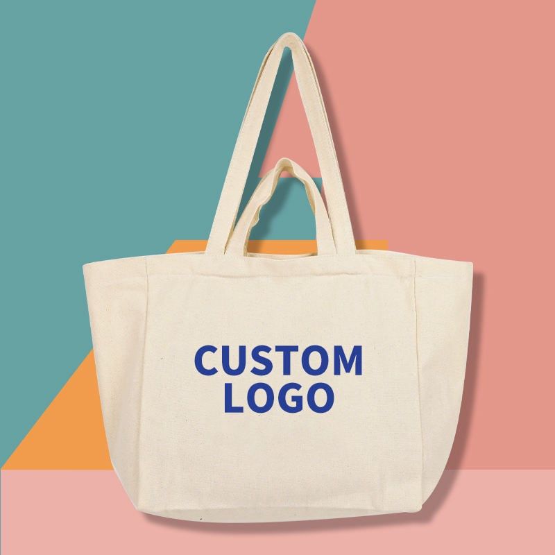  May Túi Tote Canvas In Logo OEM/ODM Theo Yêu Cầu – TB6070501 