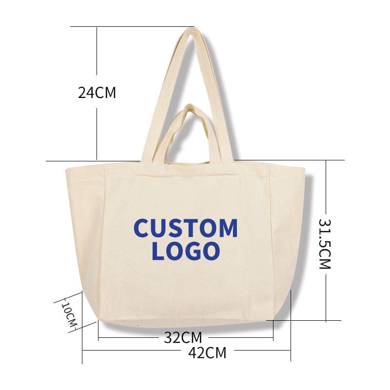  May Túi Tote Canvas In Logo OEM/ODM Theo Yêu Cầu – TB6070501 