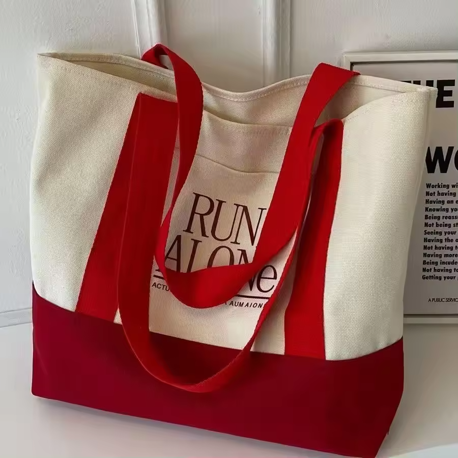  May Túi Tote Canvas Cotton In Logo Theo Yêu Cầu – TB6070502 