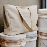  May Túi Tote Canvas Cỡ Lớn Thêu Logo Theo Yêu Cầu OEM/ODM– TB6070504 