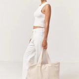 May Túi Tote Canvas Cỡ Lớn Thêu Logo Theo Yêu Cầu OEM/ODM– TB6070504 