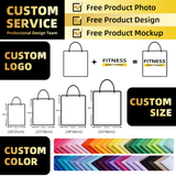  May Túi Tote Canvas Có Khóa Theo Yêu Cầu OEM/ODM – TB6071304 