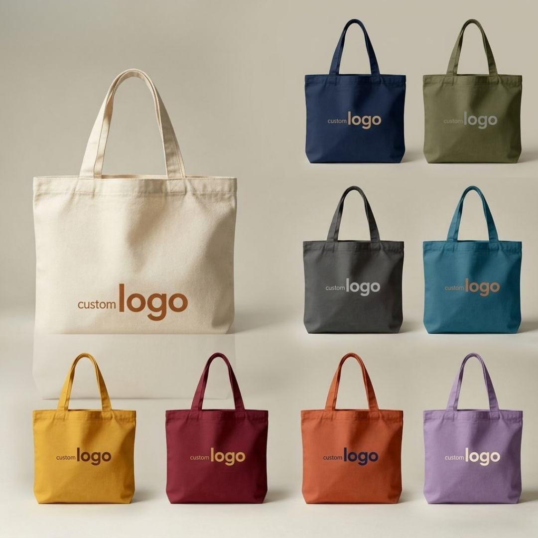  May Túi Tote Canvas Có Khóa Theo Yêu Cầu OEM/ODM – TB6071304 