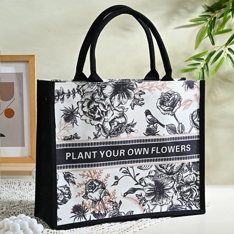  May Túi Tote Canvas In Logo Theo Yêu Cầu OEM/ODM – TB6071307 
