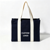  May Túi Tote Có Khóa Kéo In Logo Theo Yêu Cầu OEM/ODM – TB6071308 