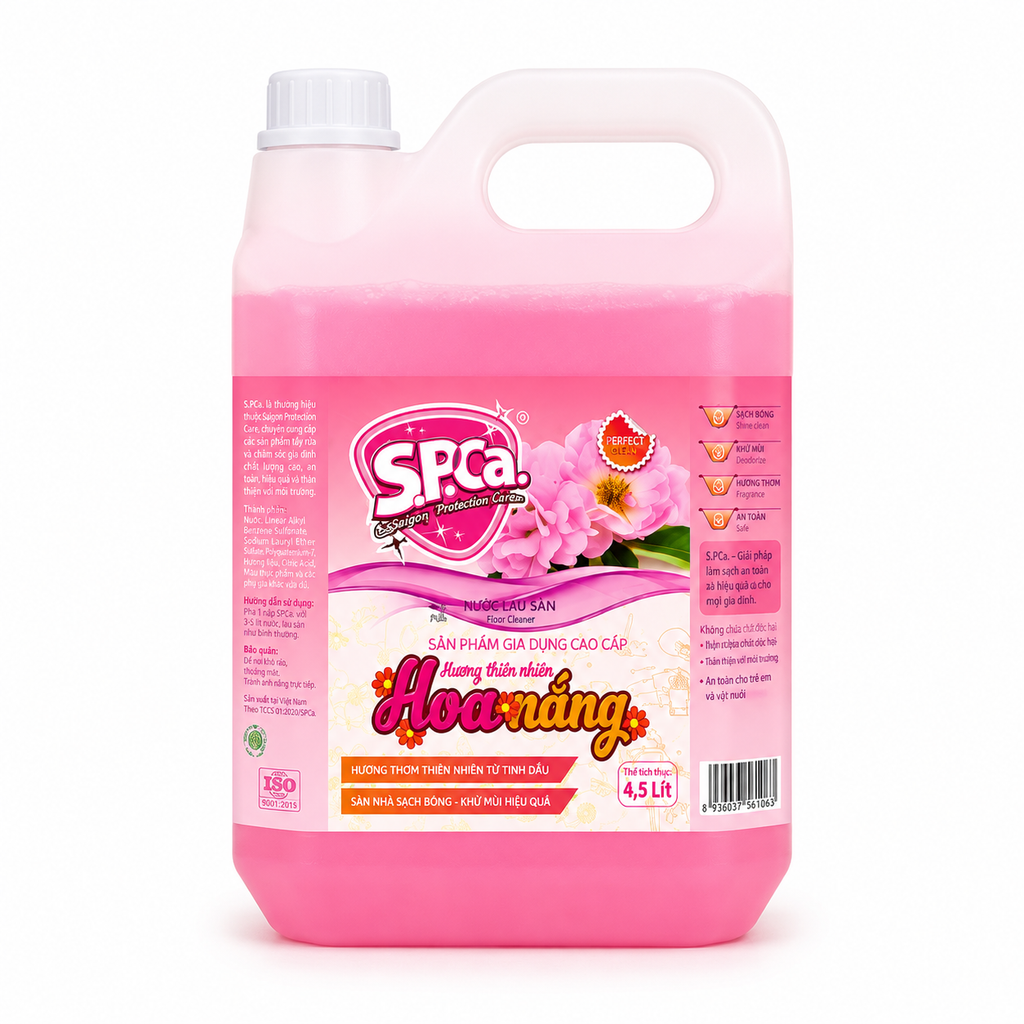 Nước Lau Sàn S.P.Ca - 4,5L
