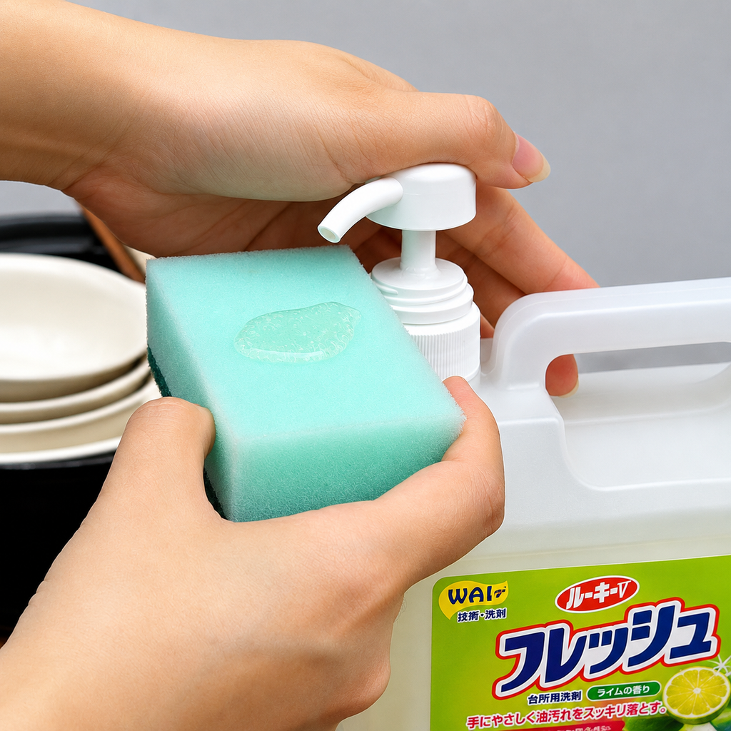 Nước Rửa Chén Wai Nhật Bản Hương Chanh - 4L