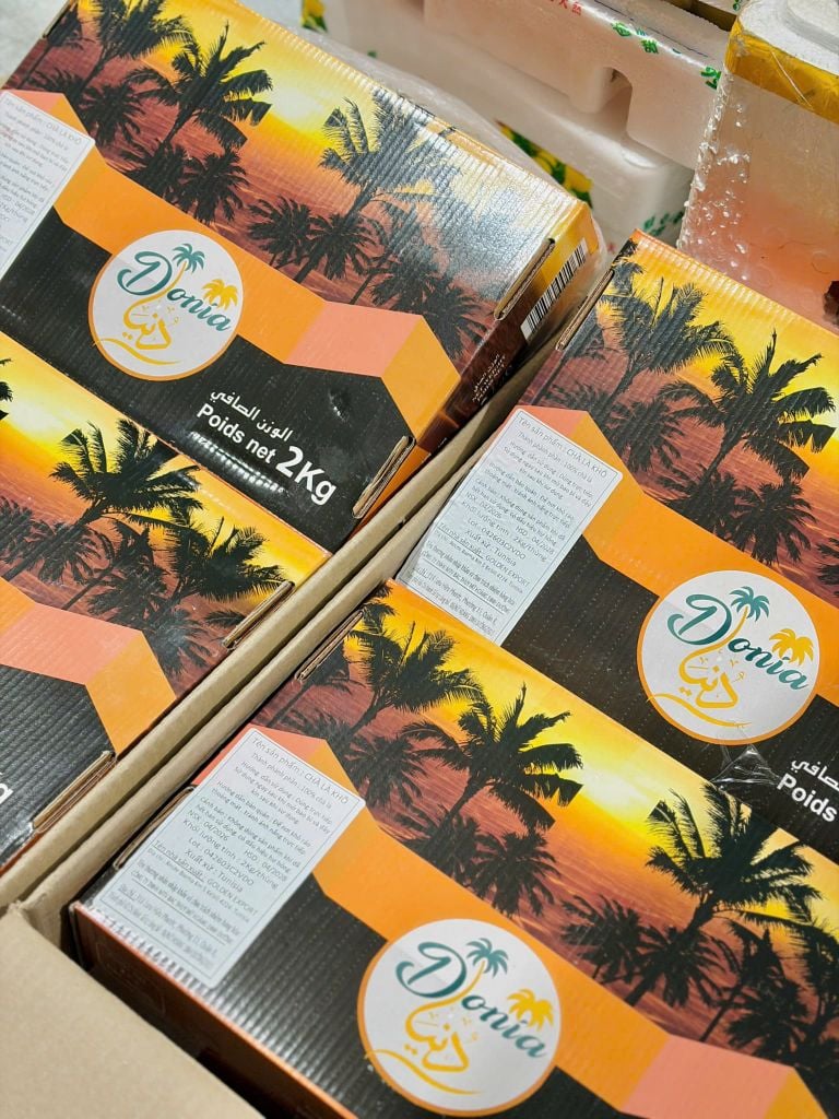 Chà Là Dẻo Donia Tunisia - Hộp 500g