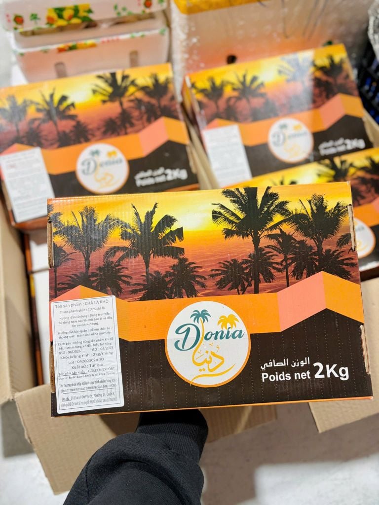 Chà Là Dẻo Donia Tunisia - Hộp 500g