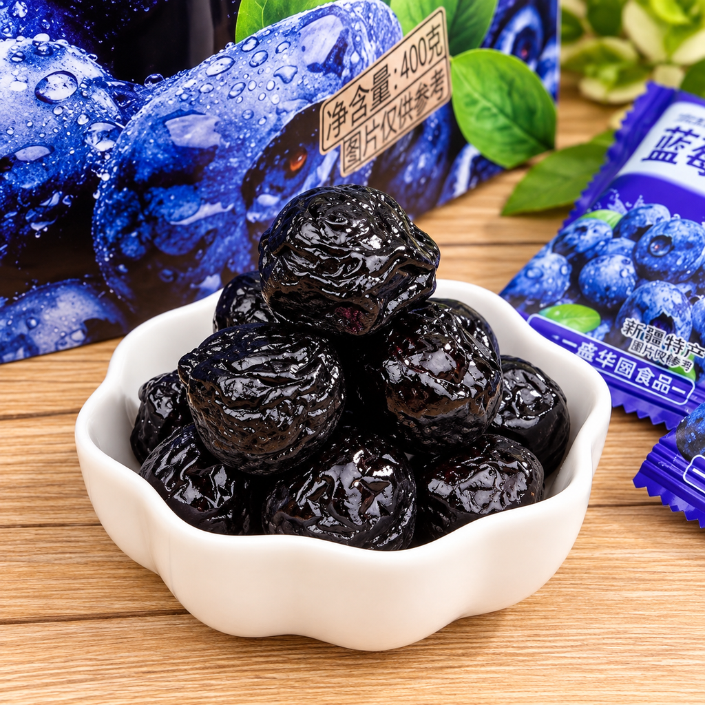 Ô Mai LanMeiLiGuo Việt Quất - Gói 428g