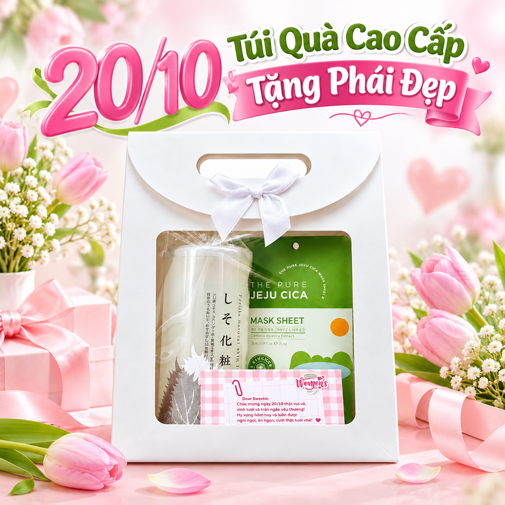 Túi Quà Cao Cấp Tặng Phái Đẹp 20/10
