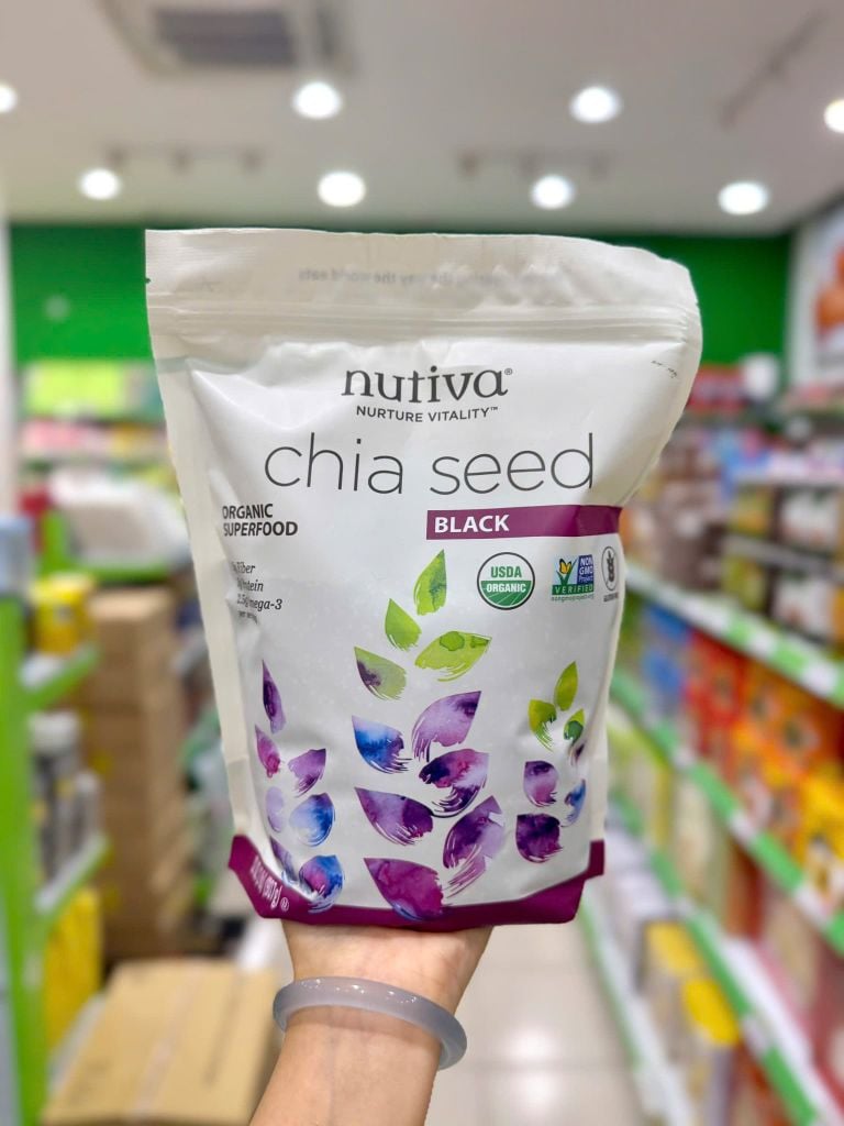 Hạt Chia Seed Nutiva - Gói 907g