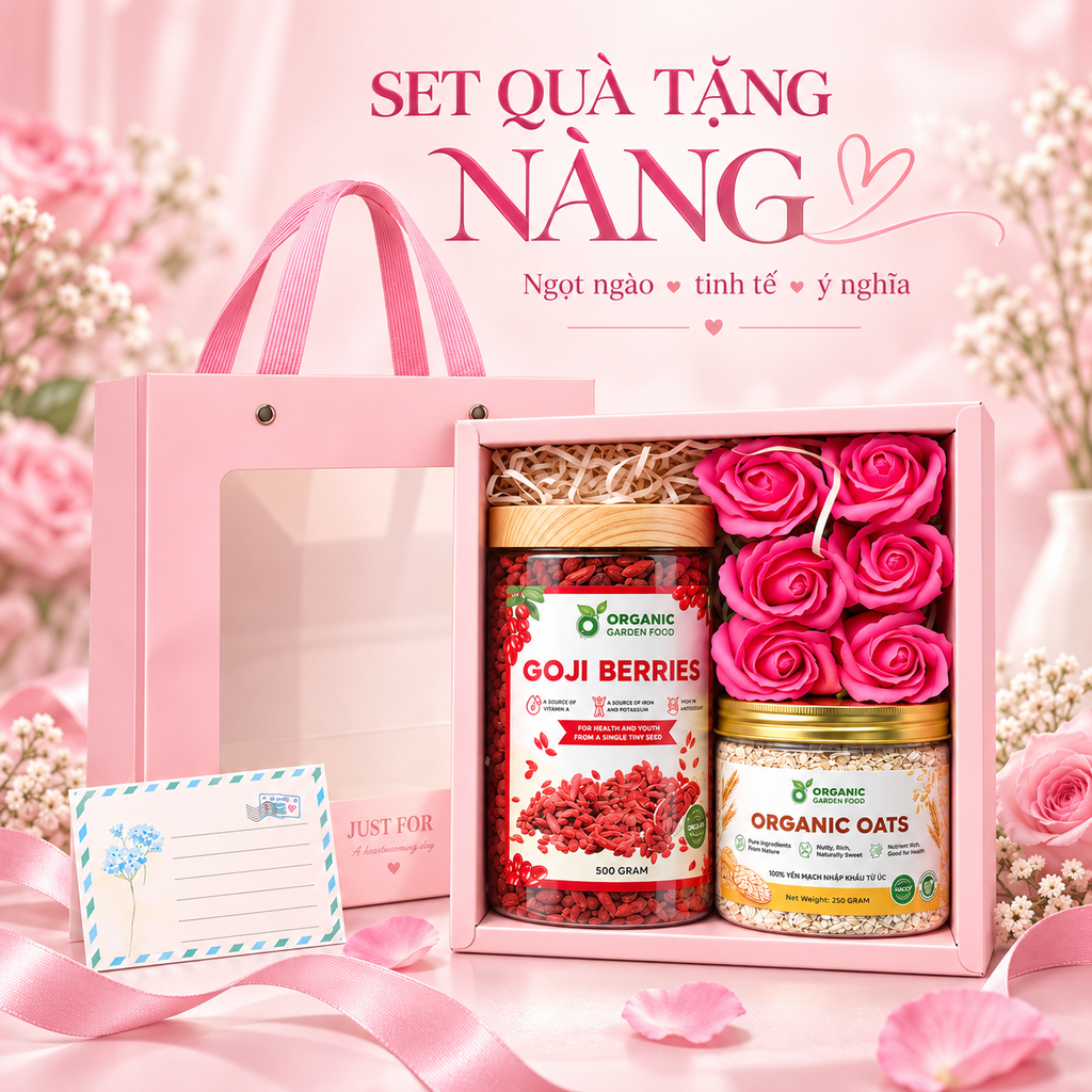 Túi Quà Tặng Nàng 20/10 – Món Quà Sức Khỏe