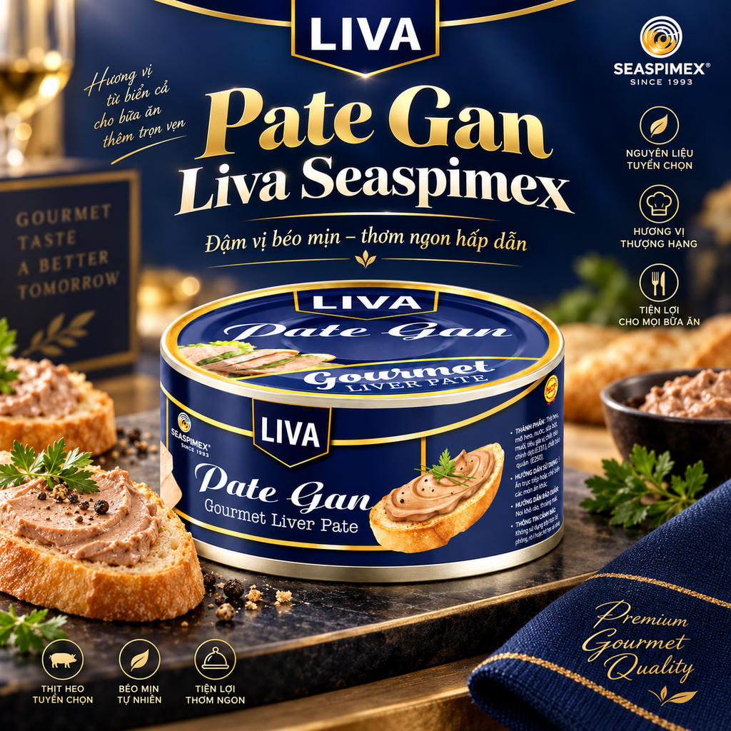 Pate Gan Liva Seaspimex - 140g