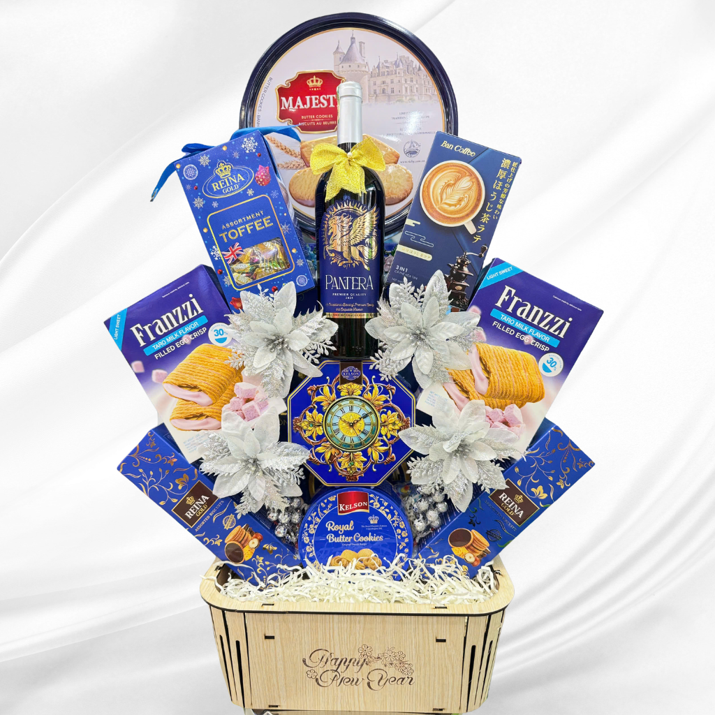 Giỏ Quà Tết Cao Cấp 2026 – Phúc Lộc Trường Tồn