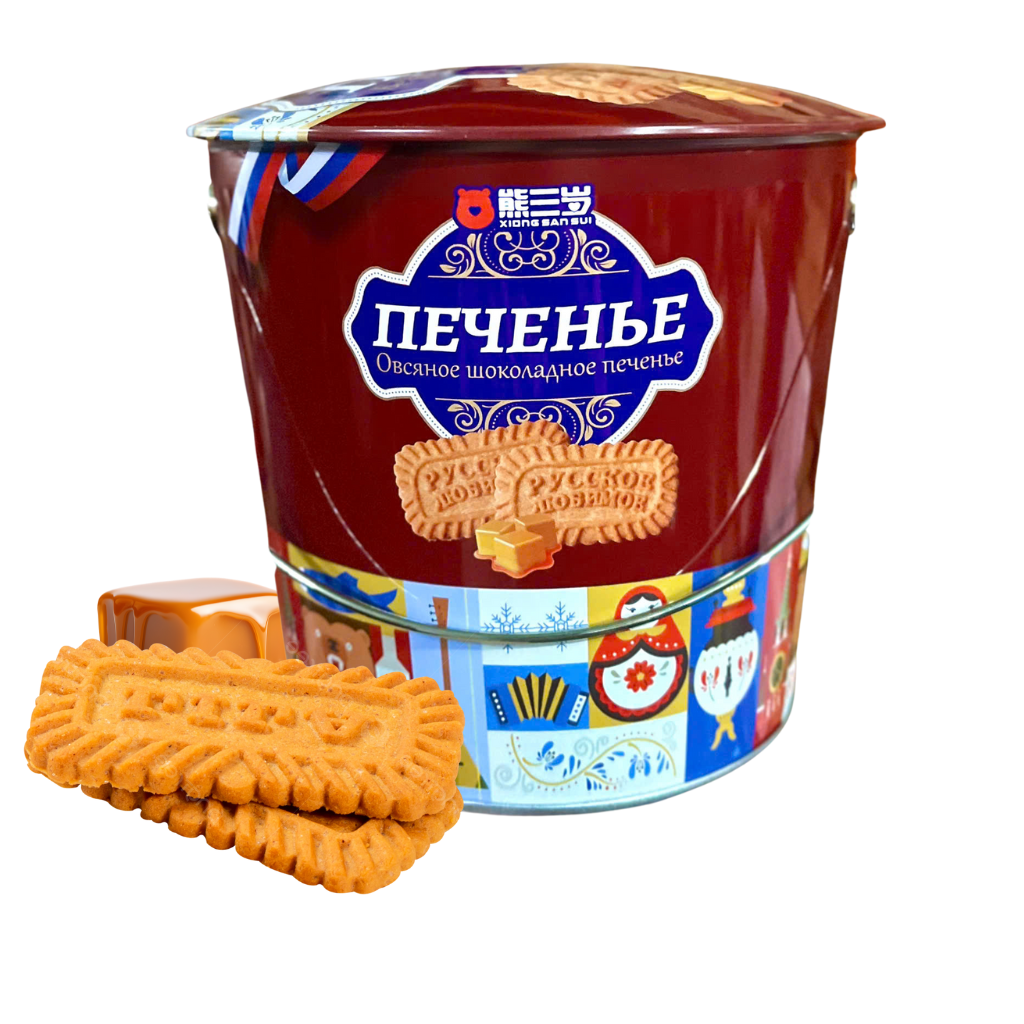 Bánh Quy Bơ Nga Xiang San Sui – 208g