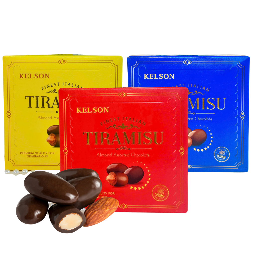 Kẹo Socola Tiramisu Hạnh Nhân Kelson