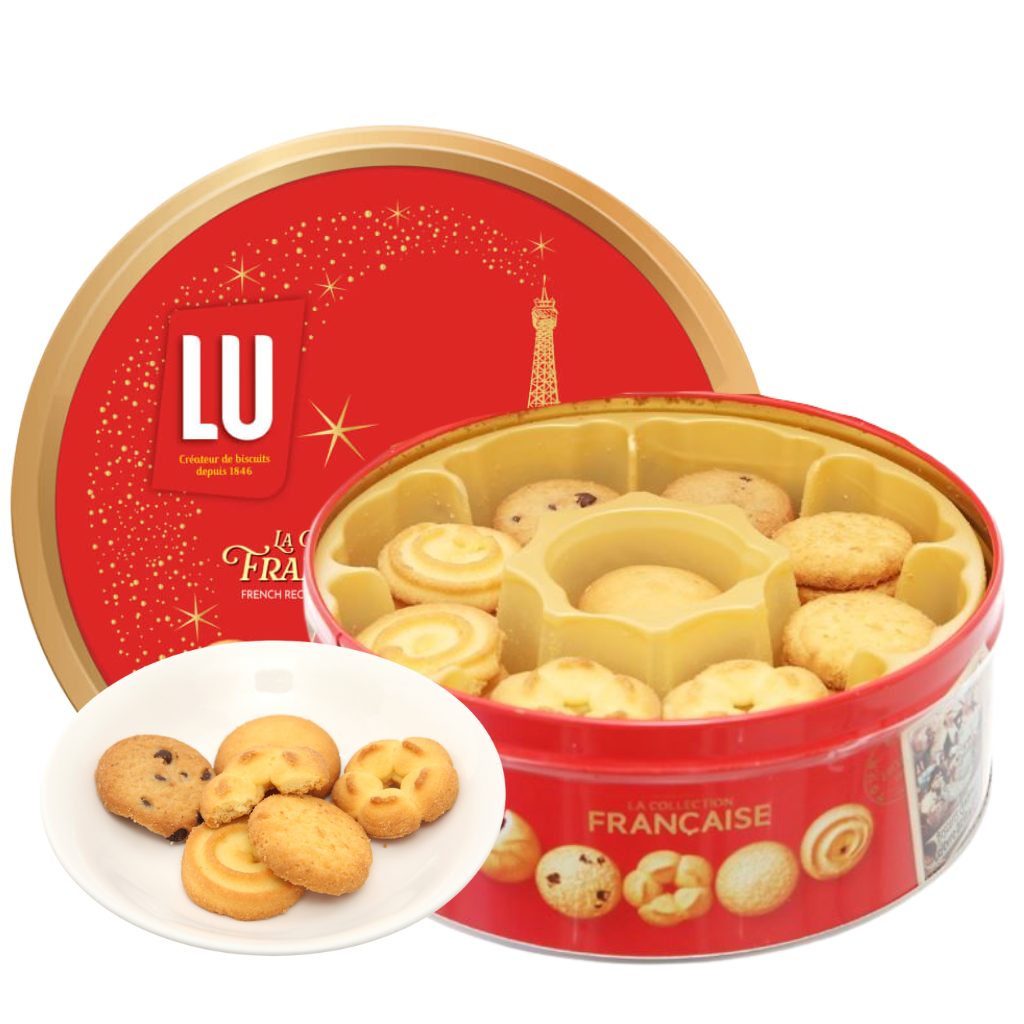 Bánh Quy Bơ Lu Pháp Thập Cẩm Cao Cấp - 180g