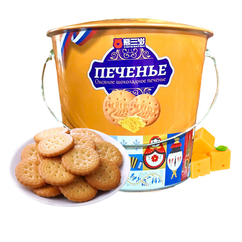 Bánh Quy Bơ Nga Xiang San Sui – 208g