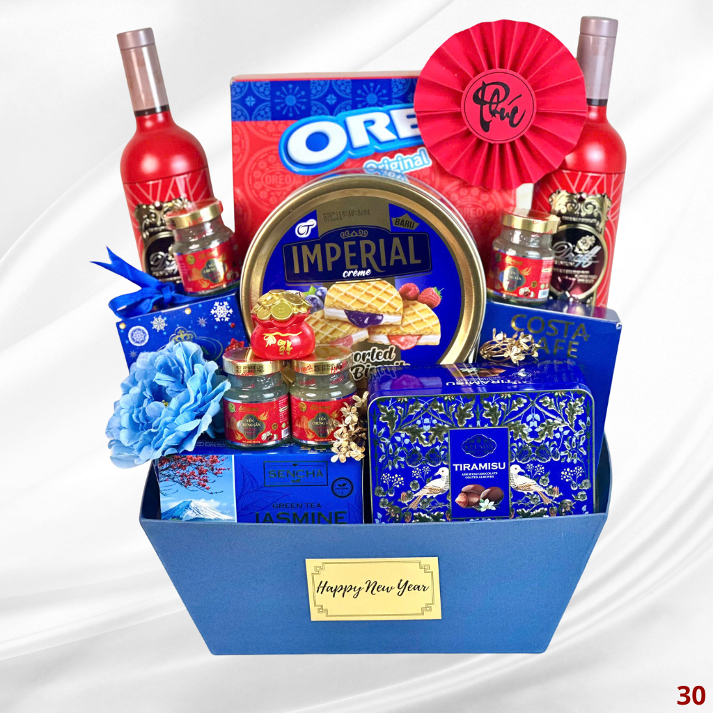 Giỏ Quà Tết Cao Cấp 2026 – Lộc Phát An Khang