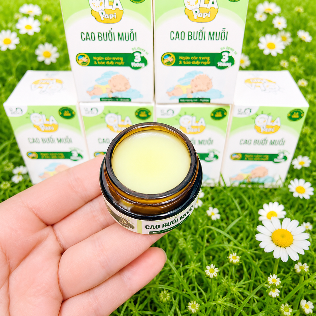 Cao Đuổi Muỗi Trẻ Em Ola Papi - 20g