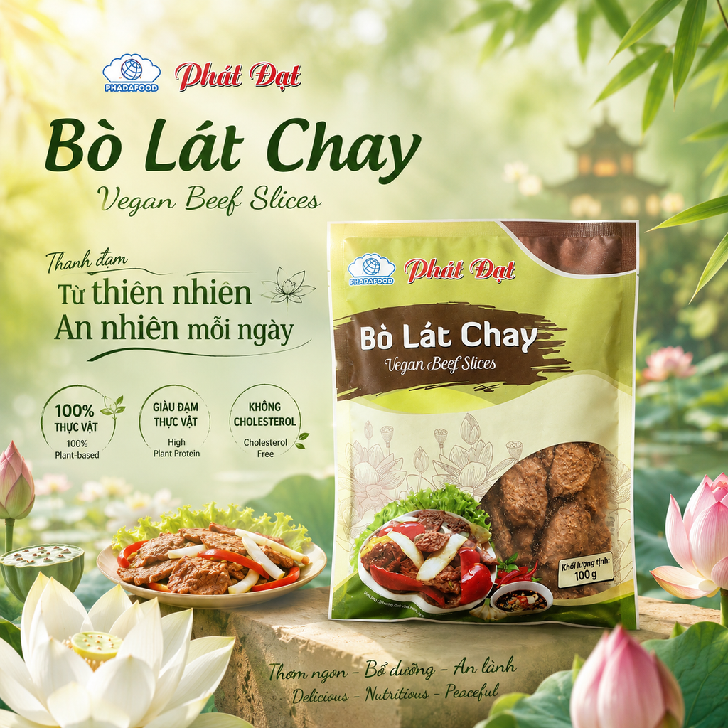 Bò Lát Chay Phát Đạt - 100g