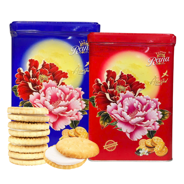 Bánh Quy Bơ Hộp Thiếc Reina Gold Assorted - 183g