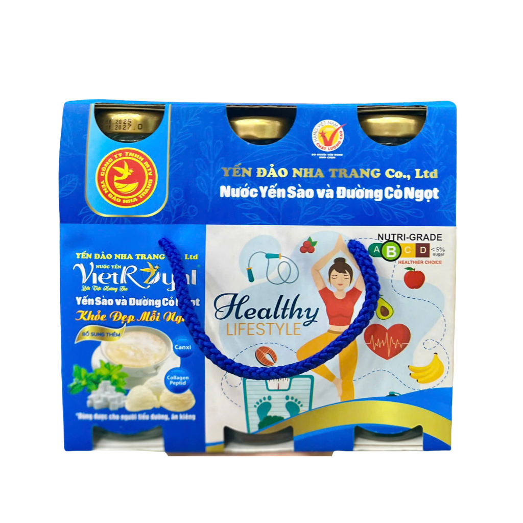 Nước Yến VietRoyal Cao Cấp – 6 chai x 180ml