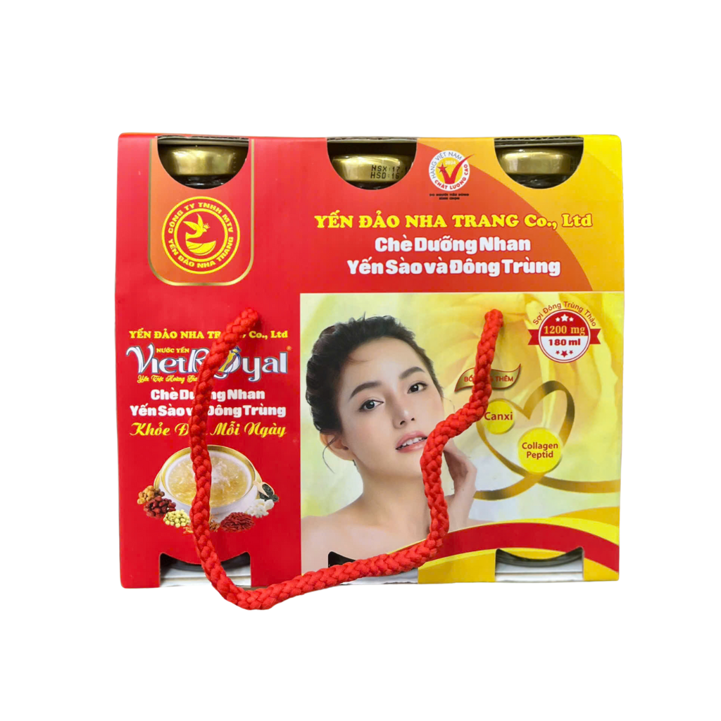 Nước Yến VietRoyal Cao Cấp – 6 chai x 180ml