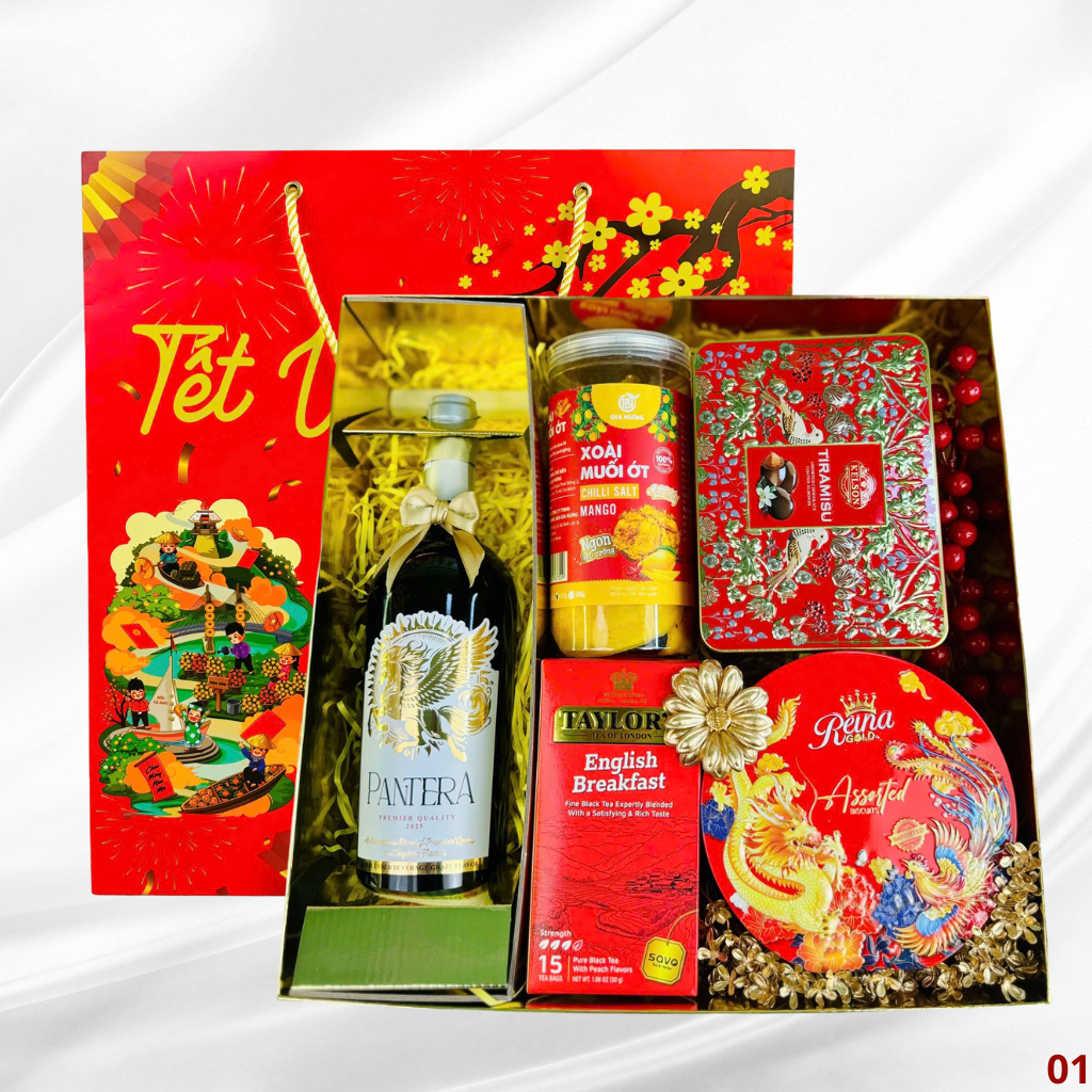 Hộp Quà Tết Cao Cấp 2026 - Tết Việt