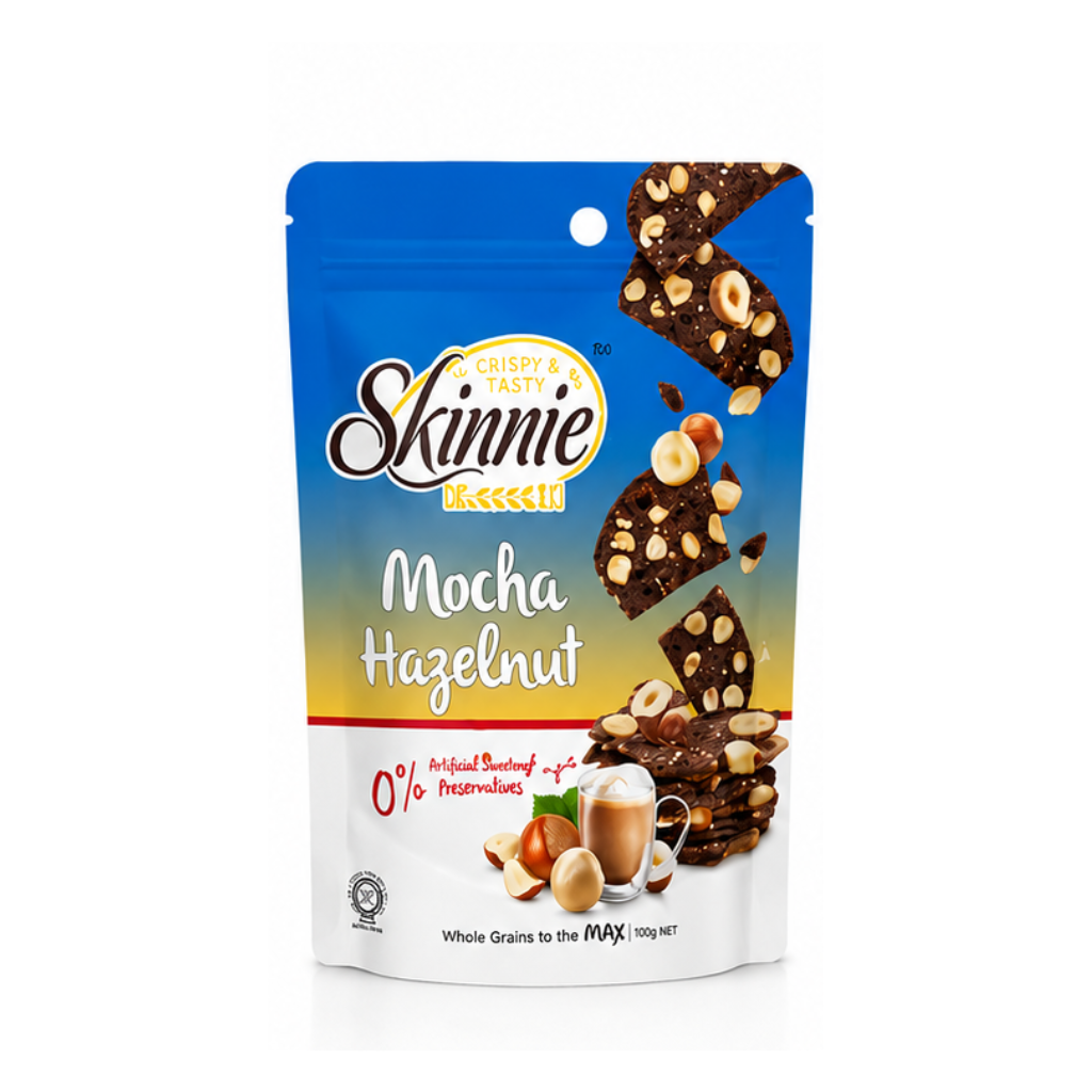 Bánh Quy Hạt Không Chất Béo Skinnie - 100g