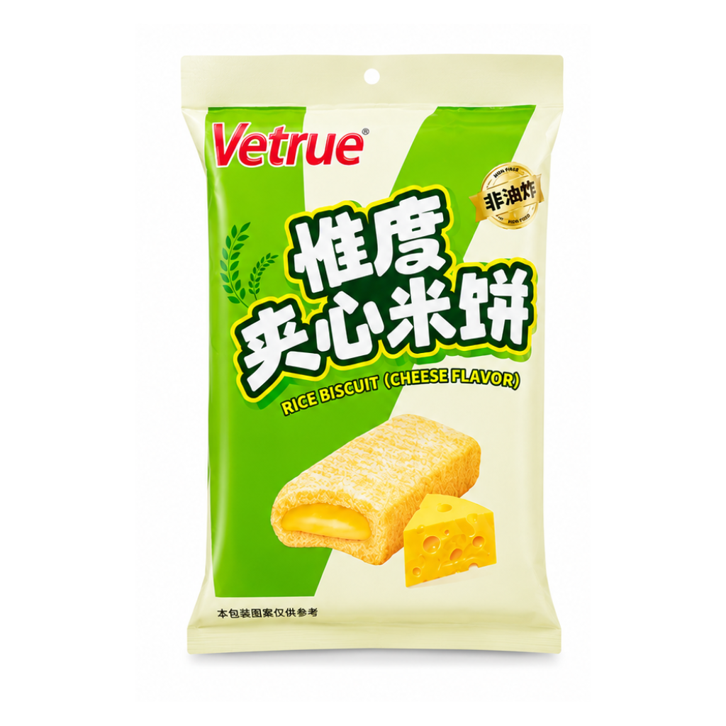 Bánh Gạo Vetrue Rice Biscuit - 116g