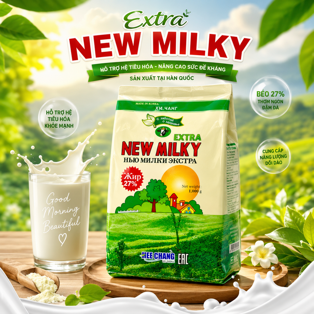 Sữa Béo Nga New Milky - 1kg