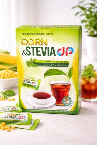 Đường Ăn Kiêng Corn & Stevia - Hộp 100g