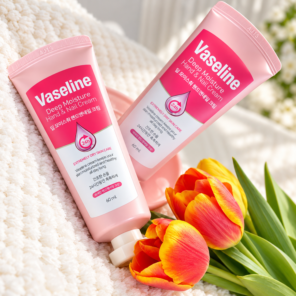 Kem Dưỡng Da Tay & Móng Cấp Ẩm Da Vaseline 24H