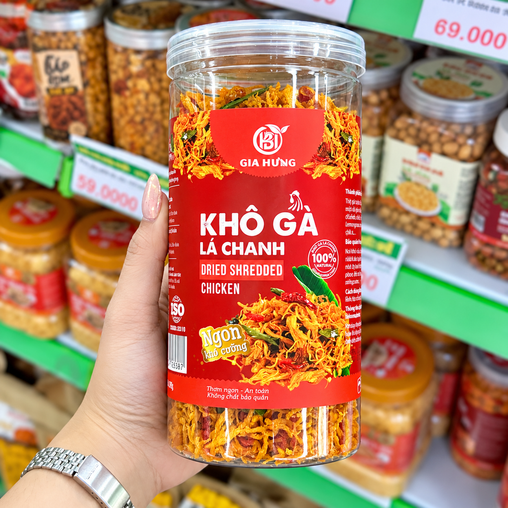 Khô Gà Lá Chanh Gia Hưng - 300g