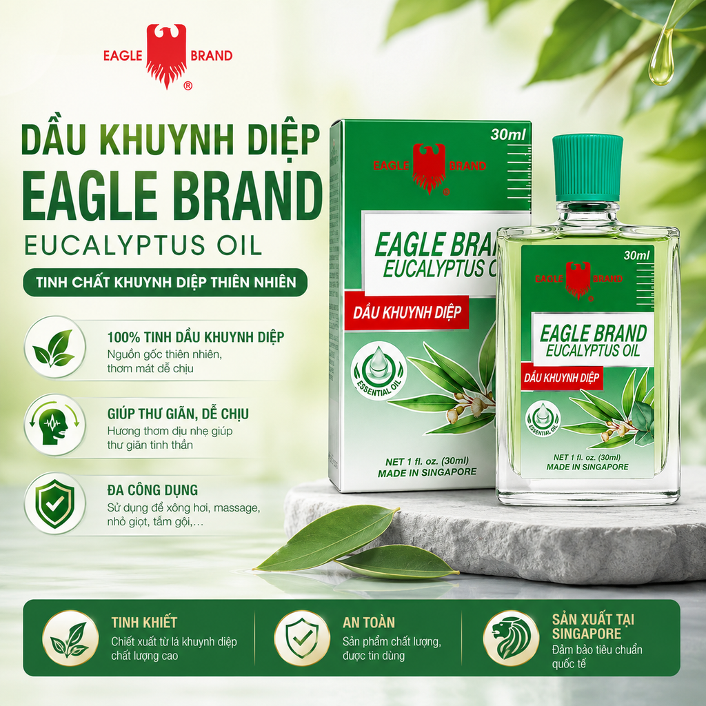 Dầu Khuynh Diệp Eagle Brand 30ml