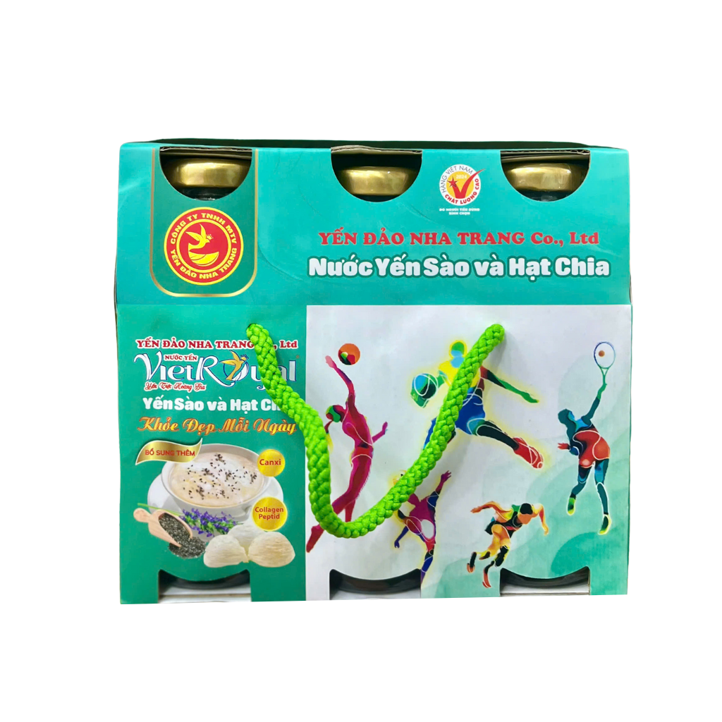 Nước Yến VietRoyal Cao Cấp – 6 chai x 180ml