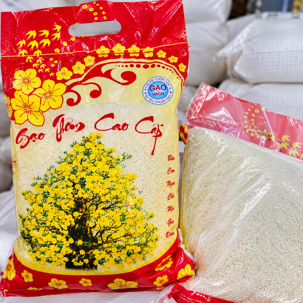Gạo Thơm Cao Cấp - Túi 5kg
