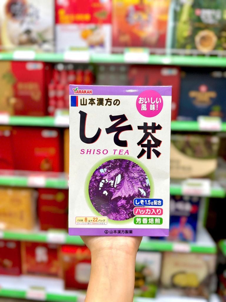 Trà Tía Tô Yamakan - Hộp 8g x 22 Túi