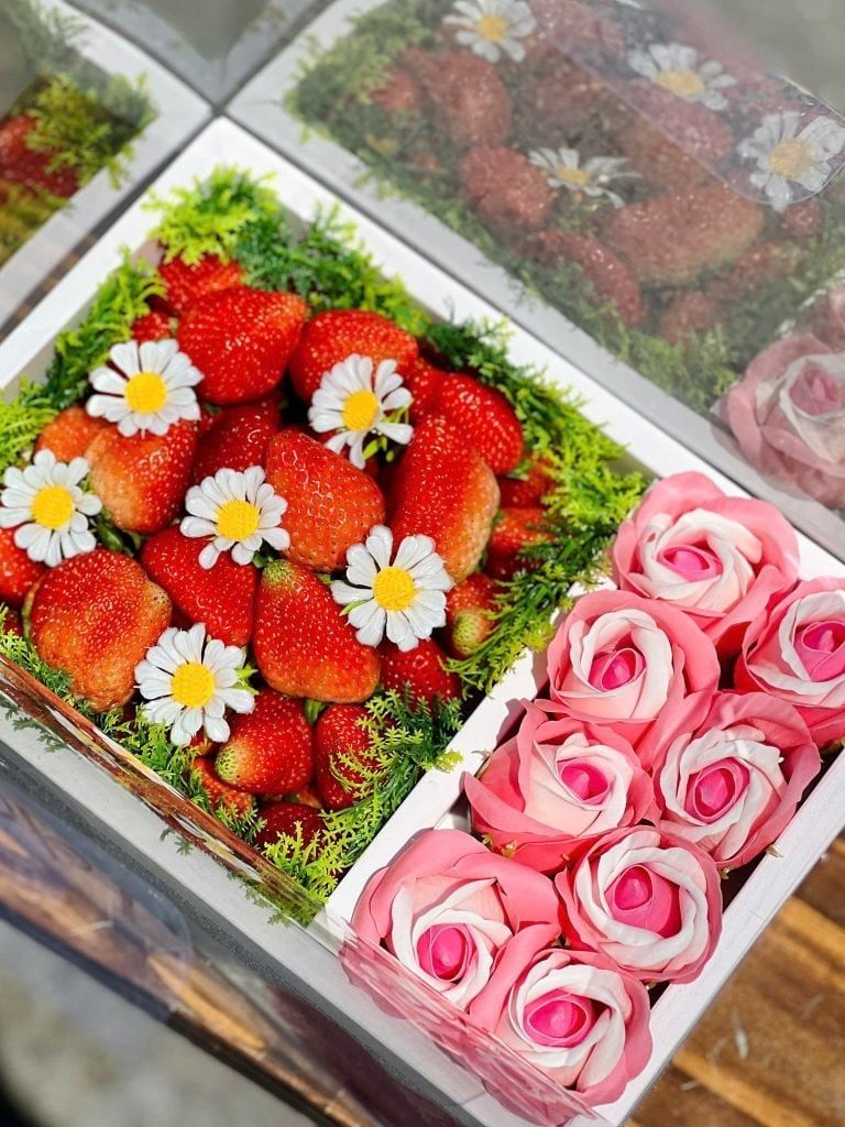 Set Quà Tặng Nàng 14/2 – Set Dâu Yêu Thương