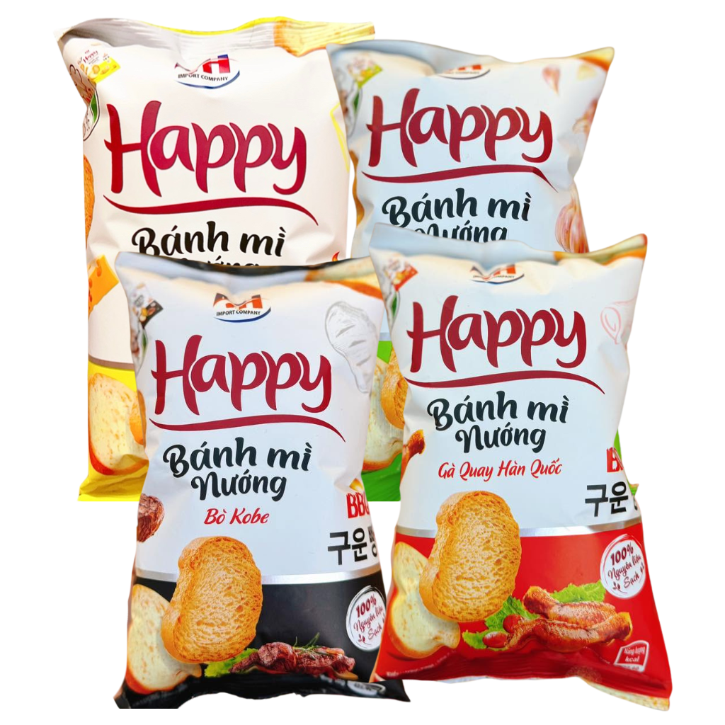 Bánh Mì Nướng Happy - 50g