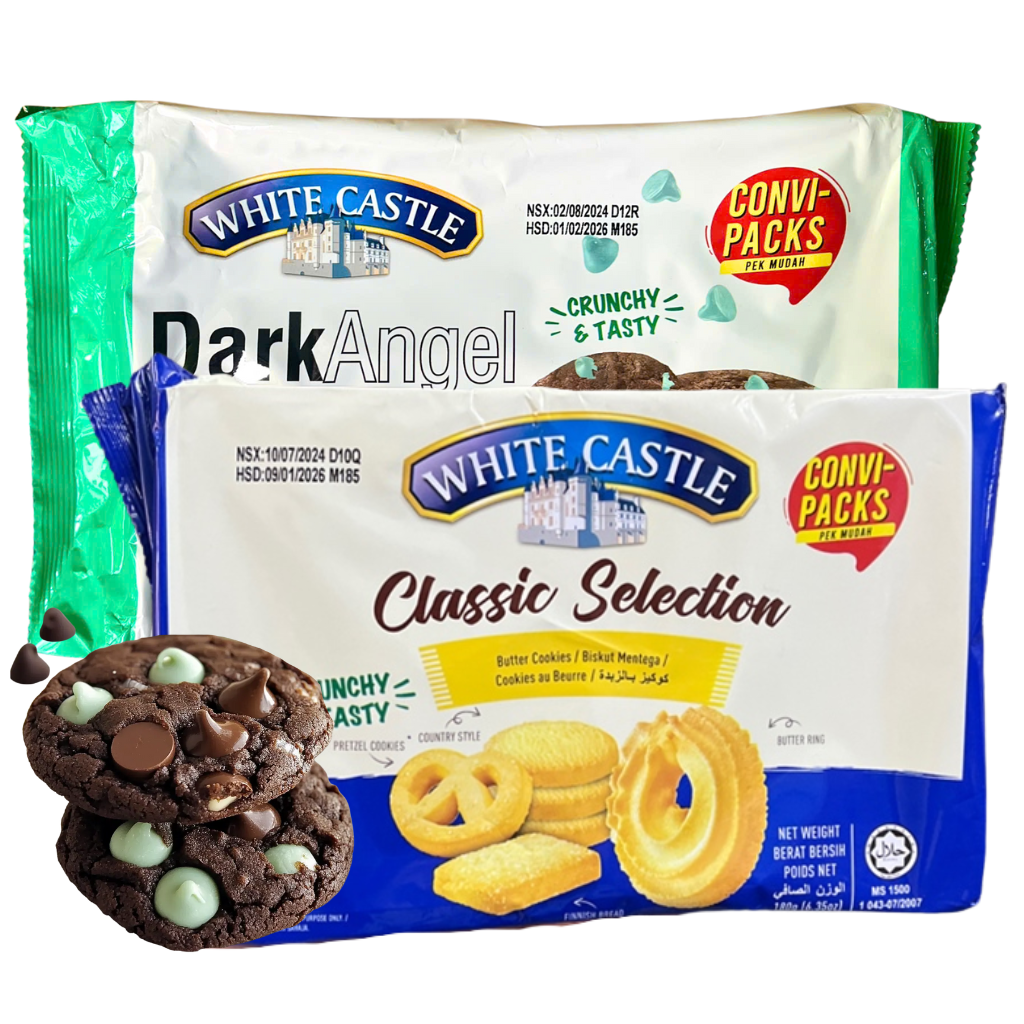 Bánh Quy White Castle - Gói 180g